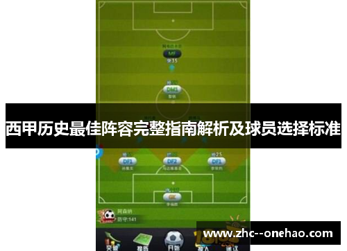 西甲历史最佳阵容完整指南解析及球员选择标准